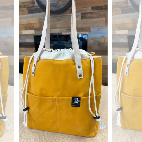 Mitchell Wool Co. Waxed Canvas Project Bags - PRE ORDER