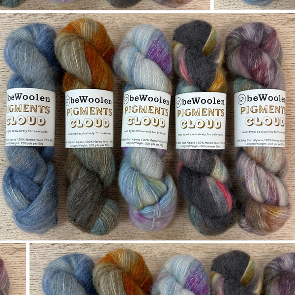beWoolen Pigments Cloud