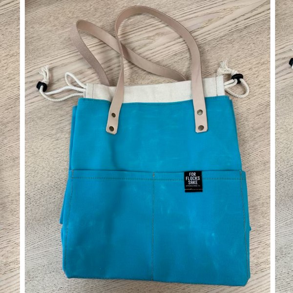 Mitchell Wool Co. Waxed Canvas Project Bags - PRE ORDER