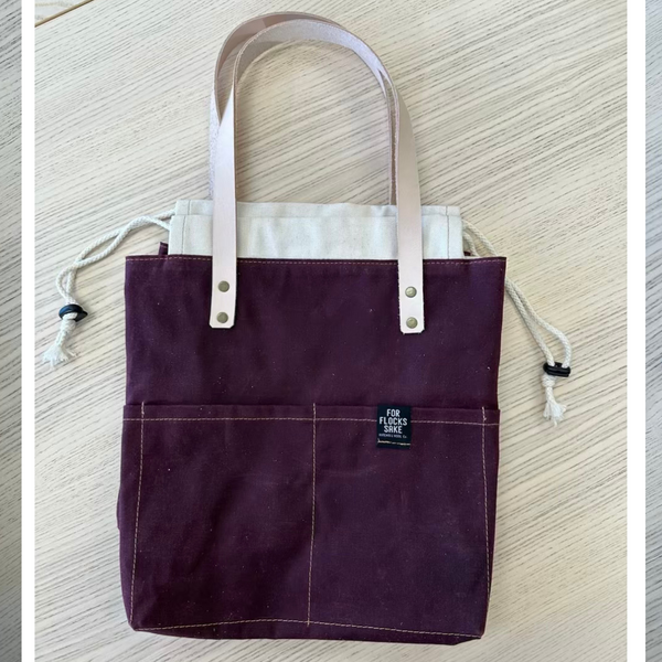 Mitchell Wool Co. Waxed Canvas Project Bags - PRE ORDER