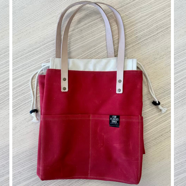 Mitchell Wool Co. Waxed Canvas Project Bags - PRE ORDER