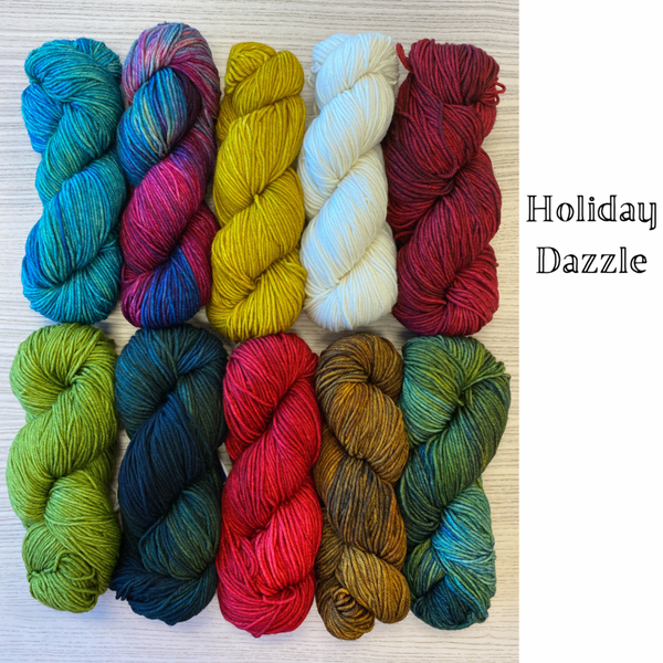 beWoolen 10 Color Rios Slip Stitch Blanket Kit - beWoolen