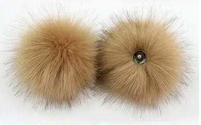 beWoolen Faux Fur Pom Pom