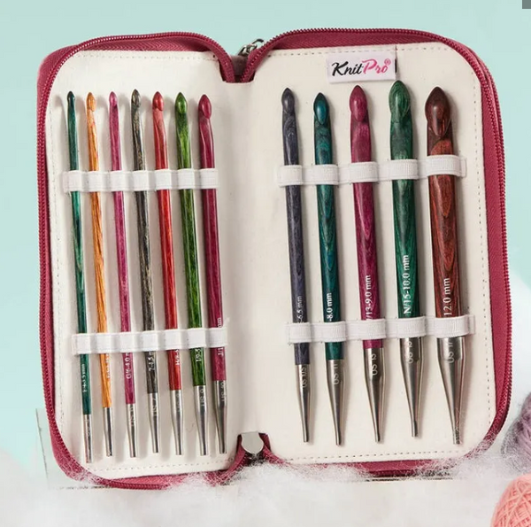 KP Interchangeable Tunisian Hook Set - Ginger