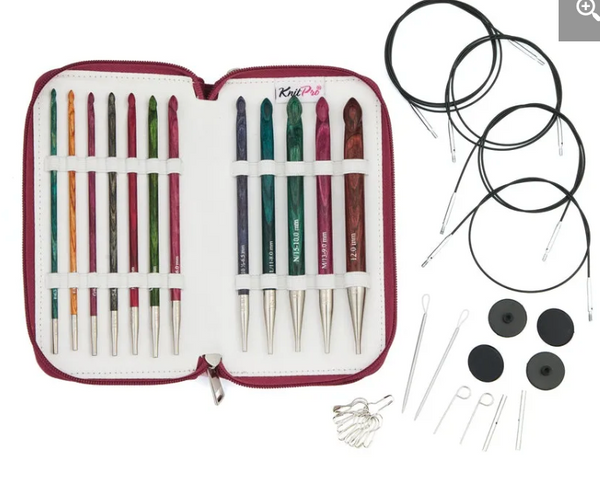 KP Interchangeable Tunisian Hook Set - Ginger