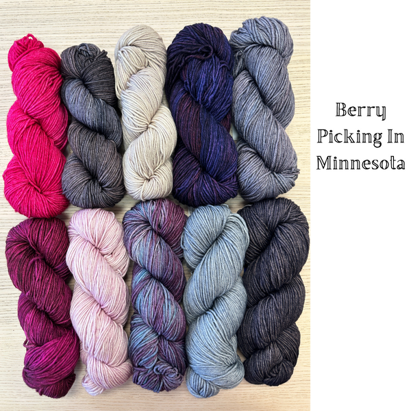 beWoolen 10 Color Rios Slip Stitch Blanket Kit - beWoolen