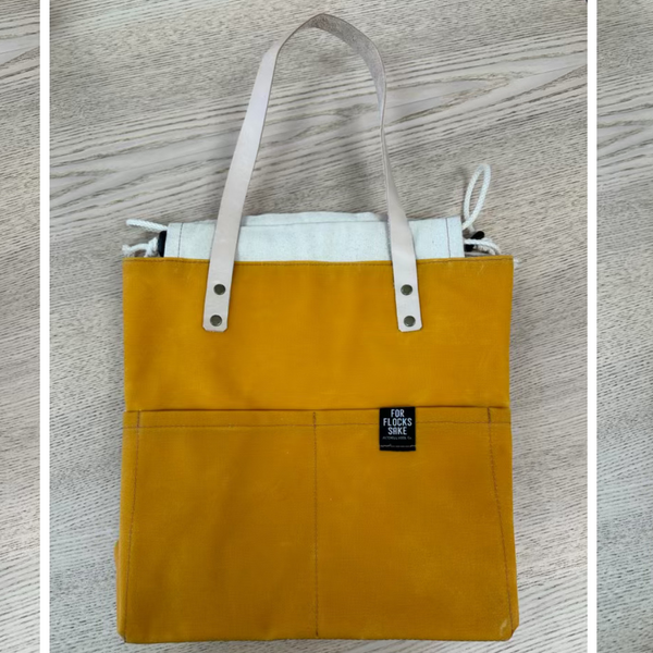 Mitchell Wool Co. Waxed Canvas Project Bags - PRE ORDER