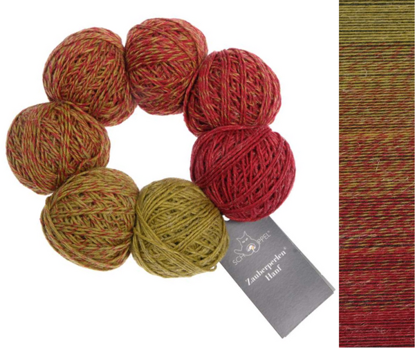 Zauberperlen Hanf - beWoolen
