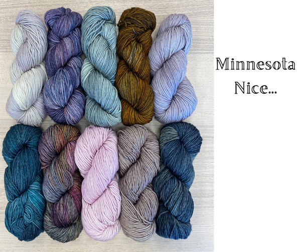 beWoolen 10 Color Rios Slip Stitch Blanket Kit - beWoolen