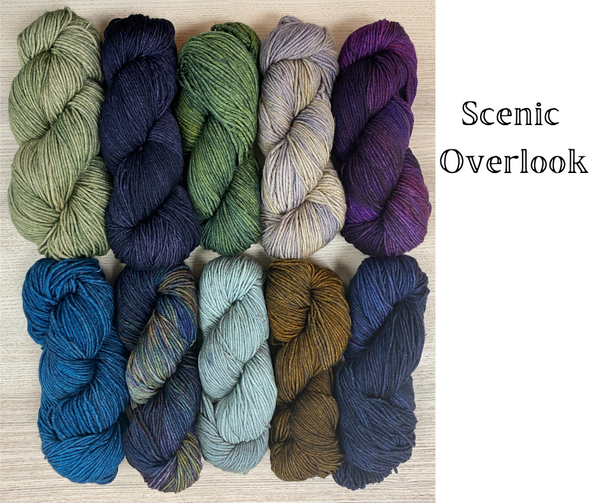 beWoolen 10 Color Rios Slip Stitch Blanket Kit - beWoolen