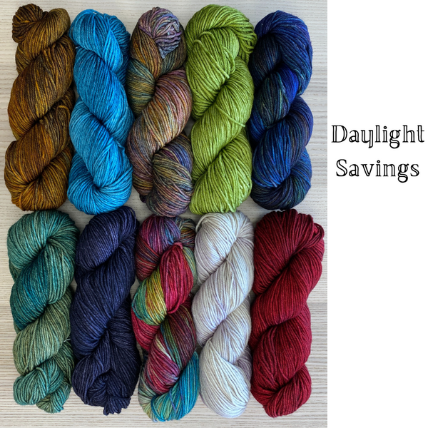 beWoolen 10 Color Rios Slip Stitch Blanket Kit - beWoolen