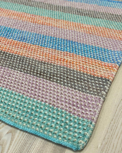 Slip Stitch Baby Blanket - beWoolen