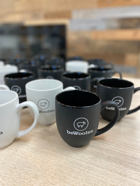 beWoolen Logo Mugs - beWoolen