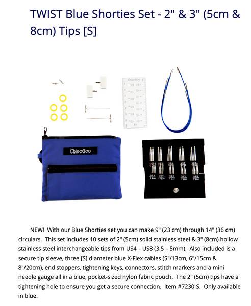 Chiaogoo Needle Sets - beWoolen
