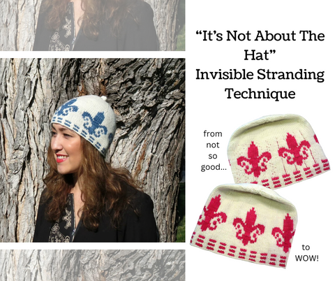 "It's Not About the Hat" Invisible Stranding Technique  Mondays  October 7, 14 & 21st   6-8 PM