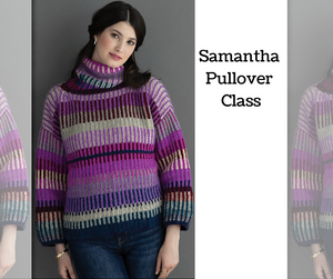Samantha Pullover - Brioche Sweater Class