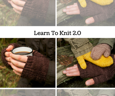 Learn To Knit 2.0 Mondays  April 22, 29 & May 13    6-8 pm