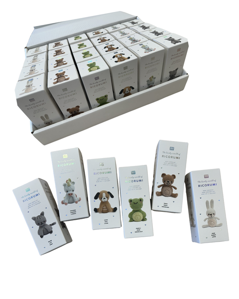 Ricorumi Mini Easy Crochet Kits - beWoolen