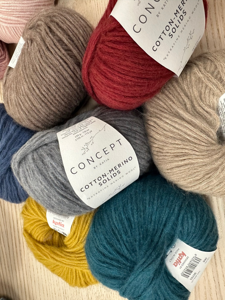 Cotton-Merino Solids