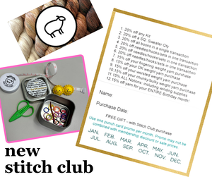 beWoolen Stitch Club 2025 - 2026