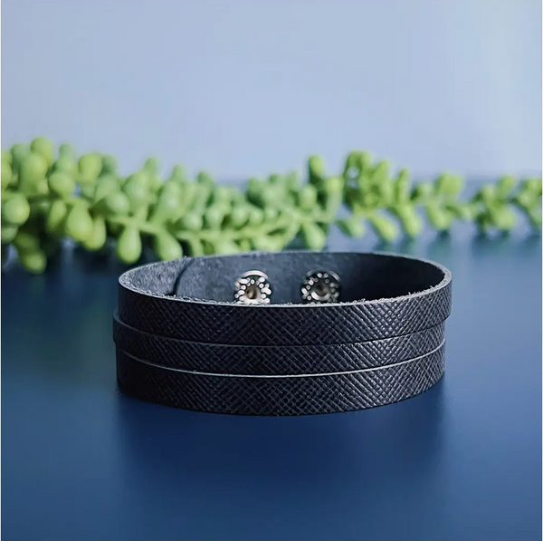 Leather Shawl Cuff