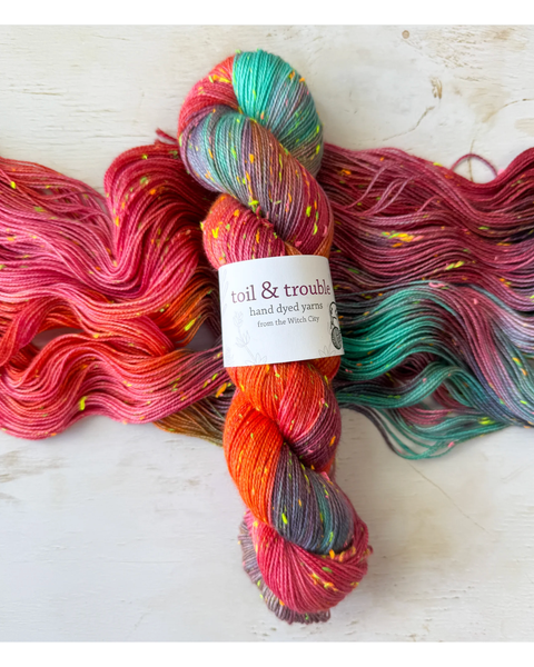 Confetti Neon Sock