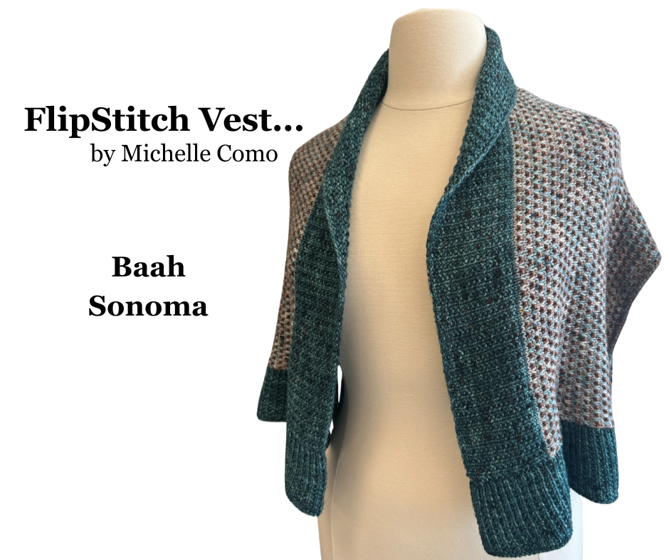 FlipStitch Vest Yarn Kit PREORDERS