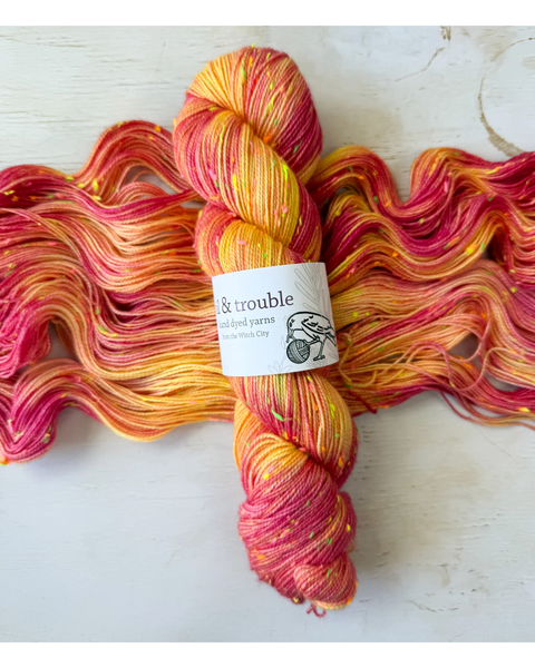 Confetti Neon Sock