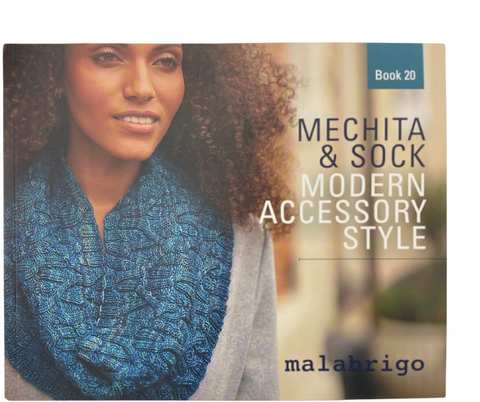 Malabrigo Book 20 Mechita & Sock Modern Accessory Style - beWoolen