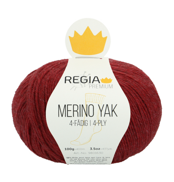 REGIA PREMIUM 4-ply Merino Yak 100g - beWoolen