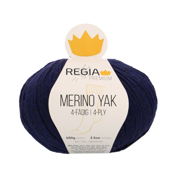 REGIA PREMIUM 4-ply Merino Yak 100g - beWoolen
