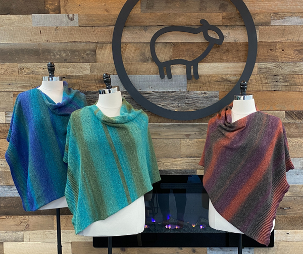 Easy Folded Poncho Kits - beWoolen